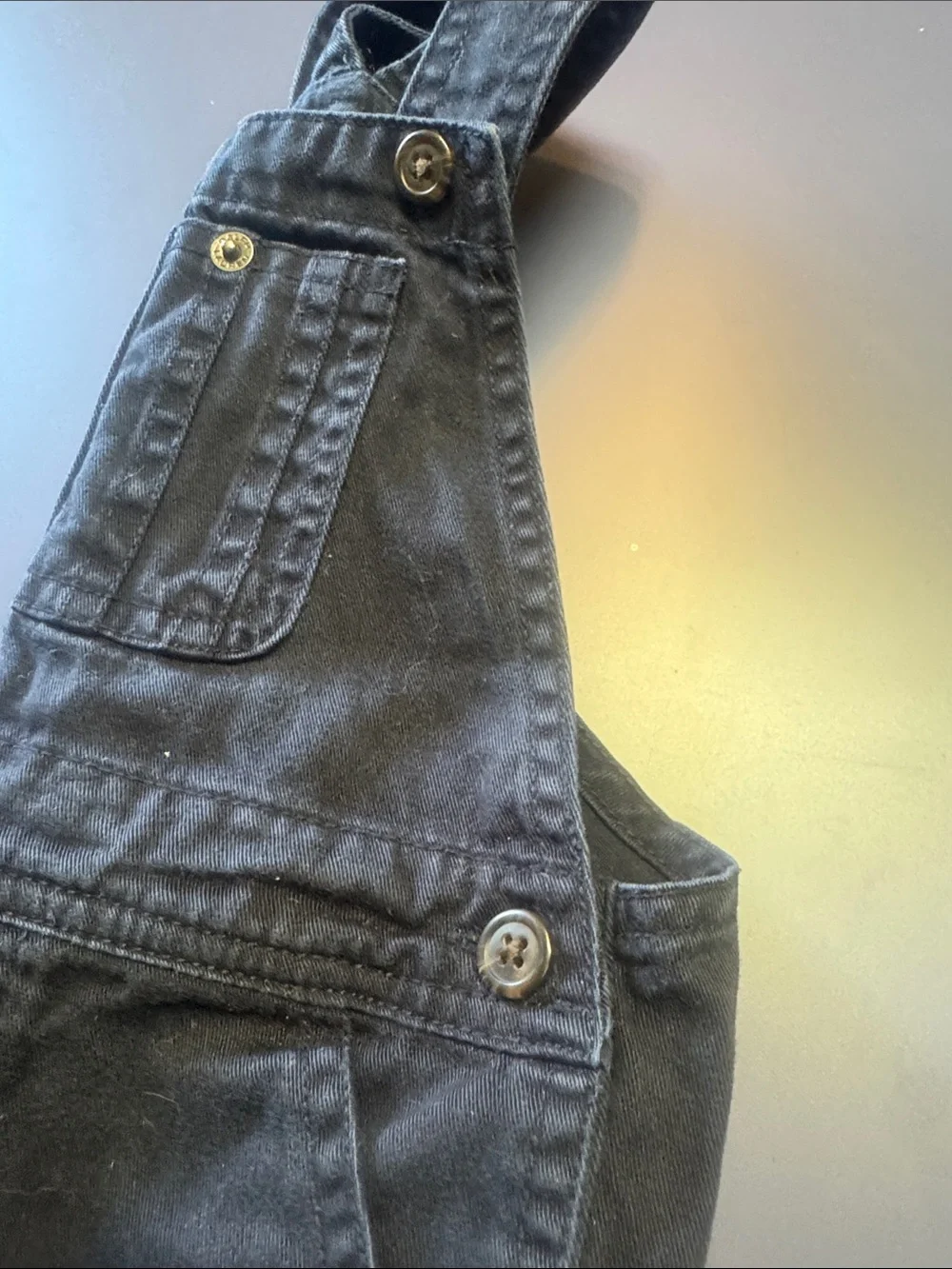 Ralph Lauren Black Kids' Overalls with Front Bib